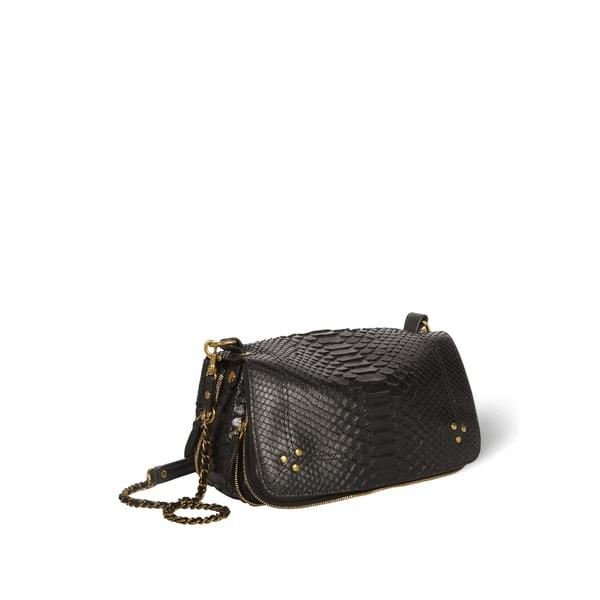 JÉRÔME DREYFUSS Bobi python shoulder bag