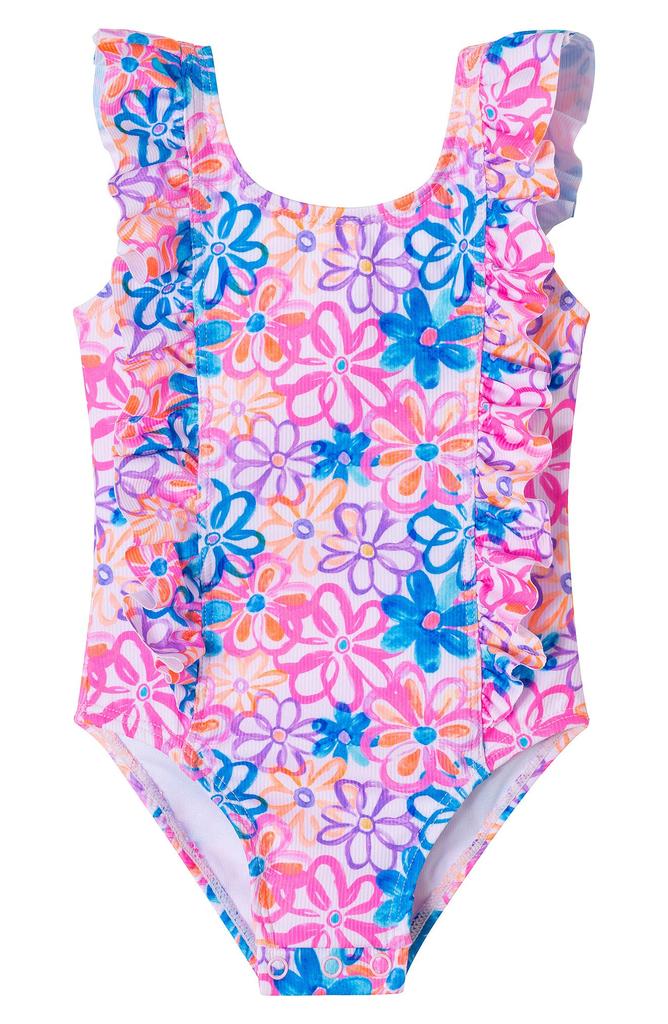 Andy & Evan Floral One-Piece Swimsuit