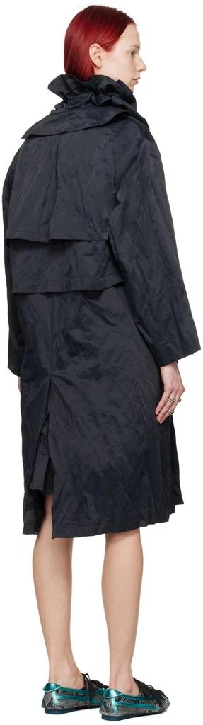 Kiko Kostadinov Black Mallarmé Coat 3