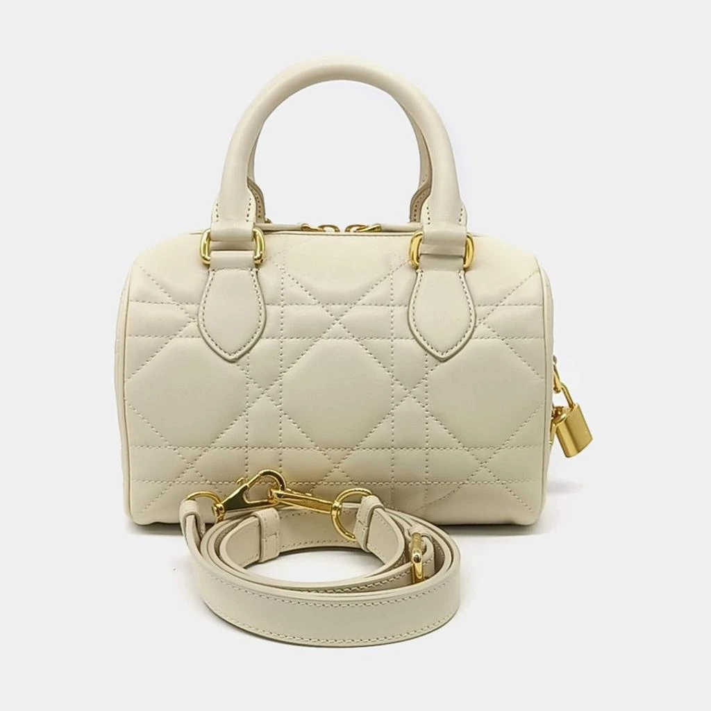 Dior Dior Ivory Leather Groove 20 Shoulder Bag 1