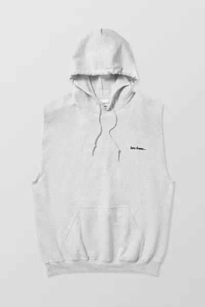 iets frans iets frans... Grey Cutoff Hoodie Sweatshirt 6