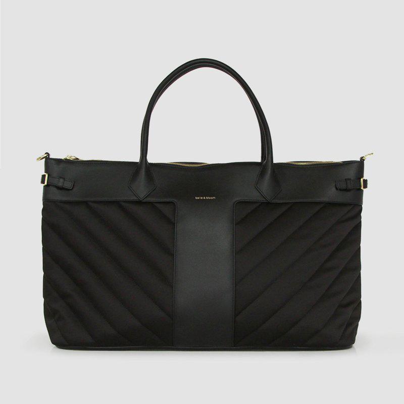 Belle & Bloom Meet Me In Paris Weekender Bag- Black