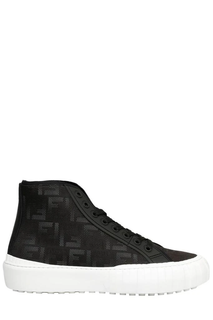 Fendi Fendi FF Flash High-Top Sneakers 1