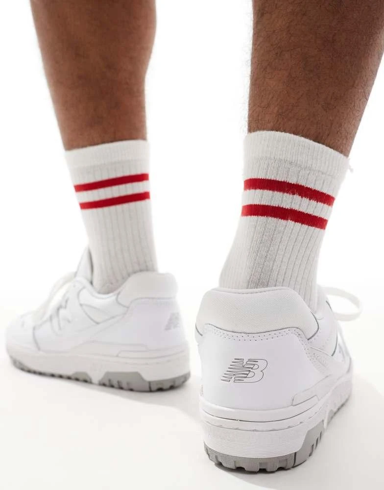 New Balance New Balance 550 trainers in white and grey 5