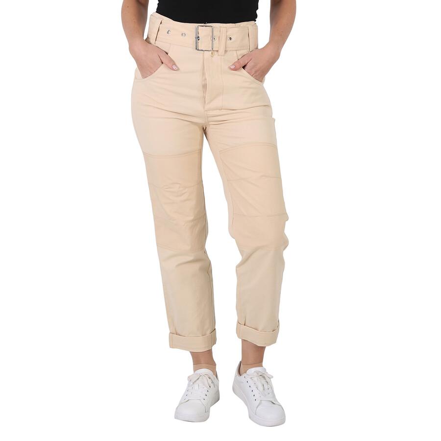 【PROENZA SCHOULER WHITE LABEL】satin cargo パンツ Proenza Schouler Proenza Schouler White Label Belted-Waist