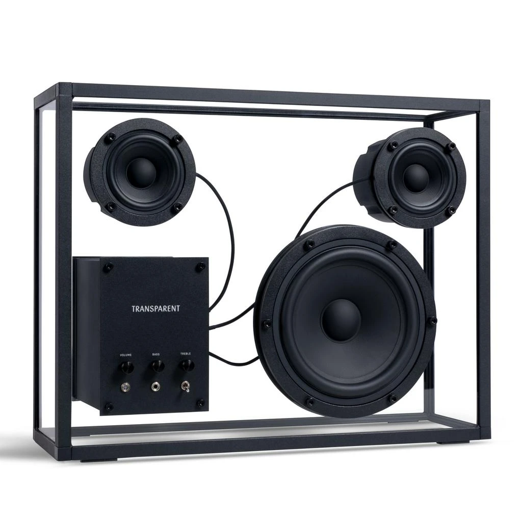 Transparent Large Speaker - Black 2
