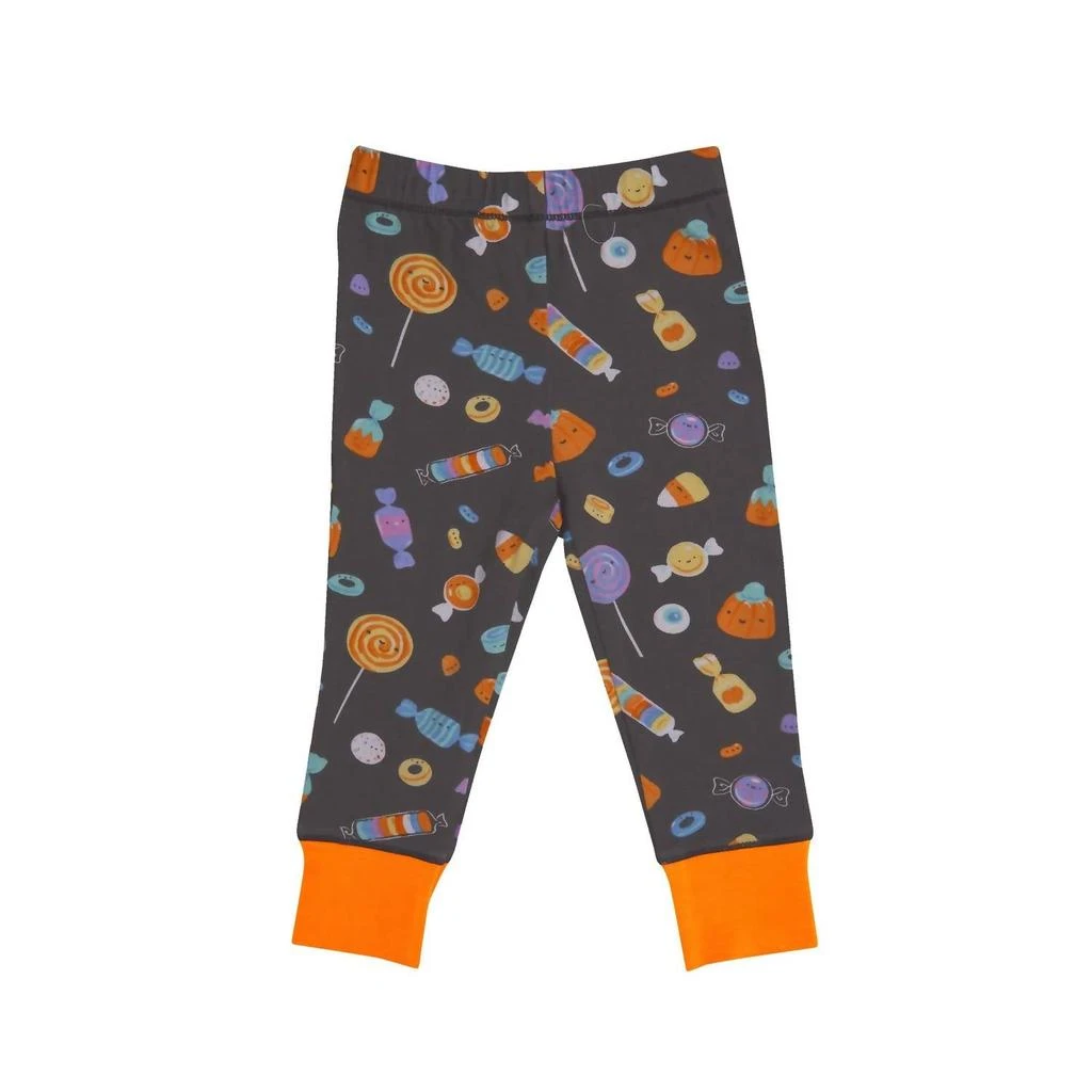 Angel Dear Boys Halloween Candies Lounge Wear Set In Black 3