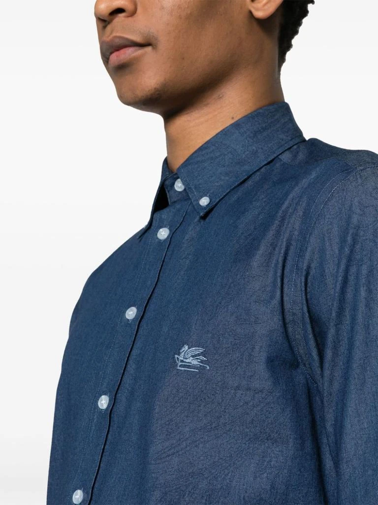 ETRO Etro Men's Shirts blue 2