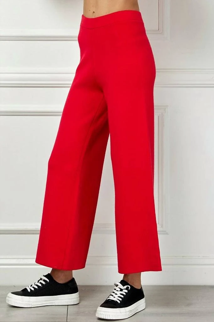 AMONGST OTHERS Amongst Others - Match Made Cropped Wide Sweater Pant 5