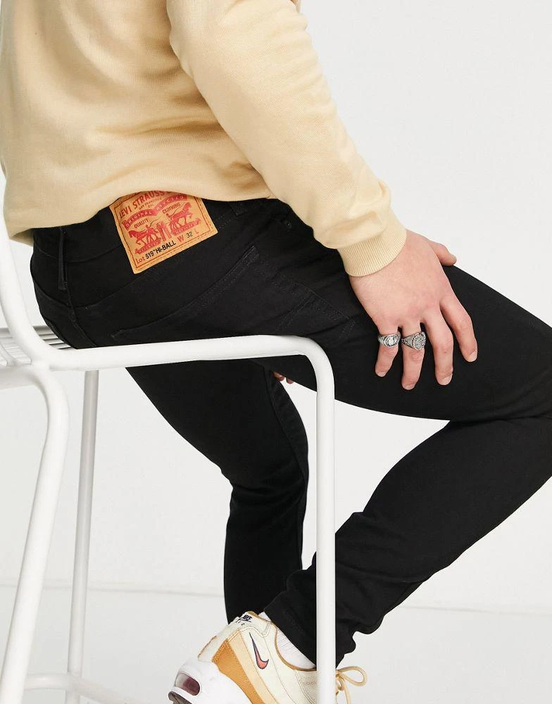 Levi's Levi's 519 super skinny jeans in black 3