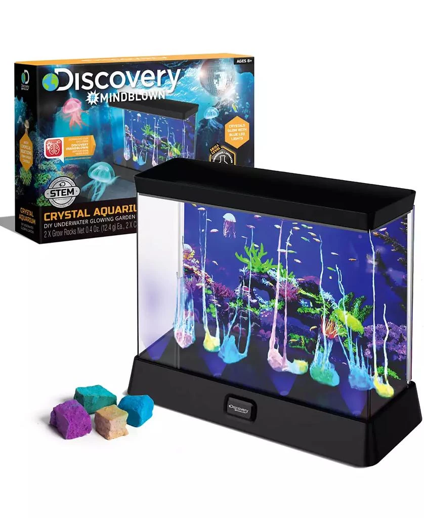 Discovery #MINDBLOWN Crystal Aquarium Tank DIY Underwater Garden 1