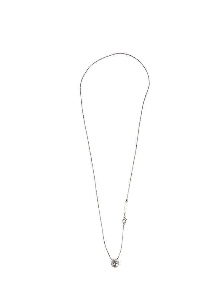 Rick Owens Rick Owens Temple Mini Orb Embellished Necklace
