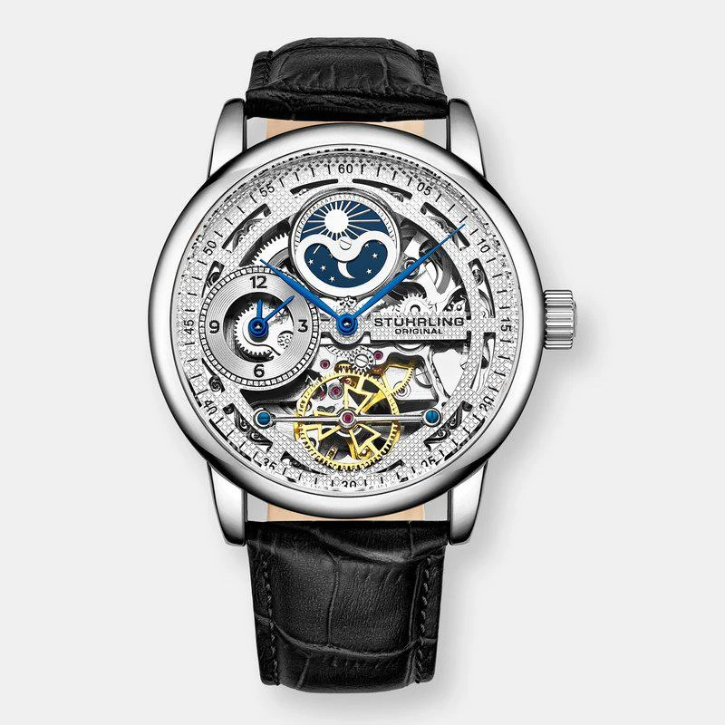 Stuhrling Original 3917 Automatic 43mm Skeleton Watch 1