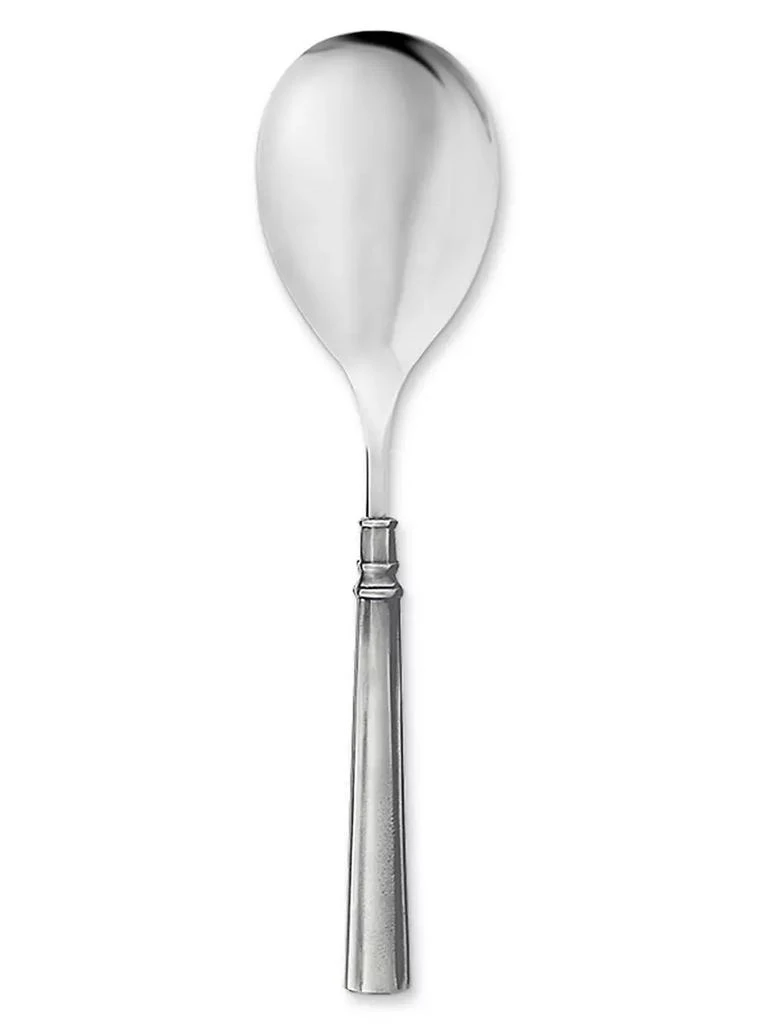 Match Lucia Pewter Wide Serving Spoon 1