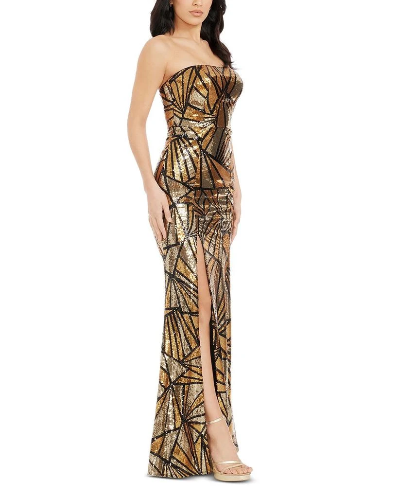 Dress The Population Janelle Geometric Sequin Mermaid Gown 3