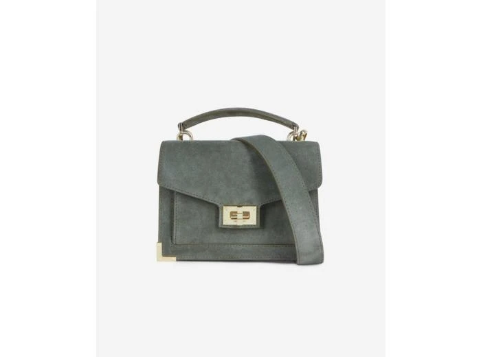 The Kooples Sac Emily Small En Cuir Vert Sapin 1