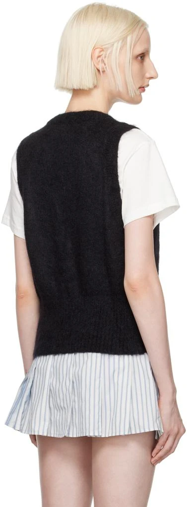 Ganni Black Tie String Vest 3