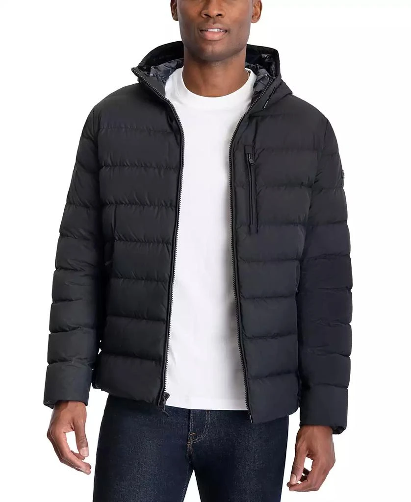 Michael Kors Men's Hooded Puffer Jacket, Created For Macy's 4