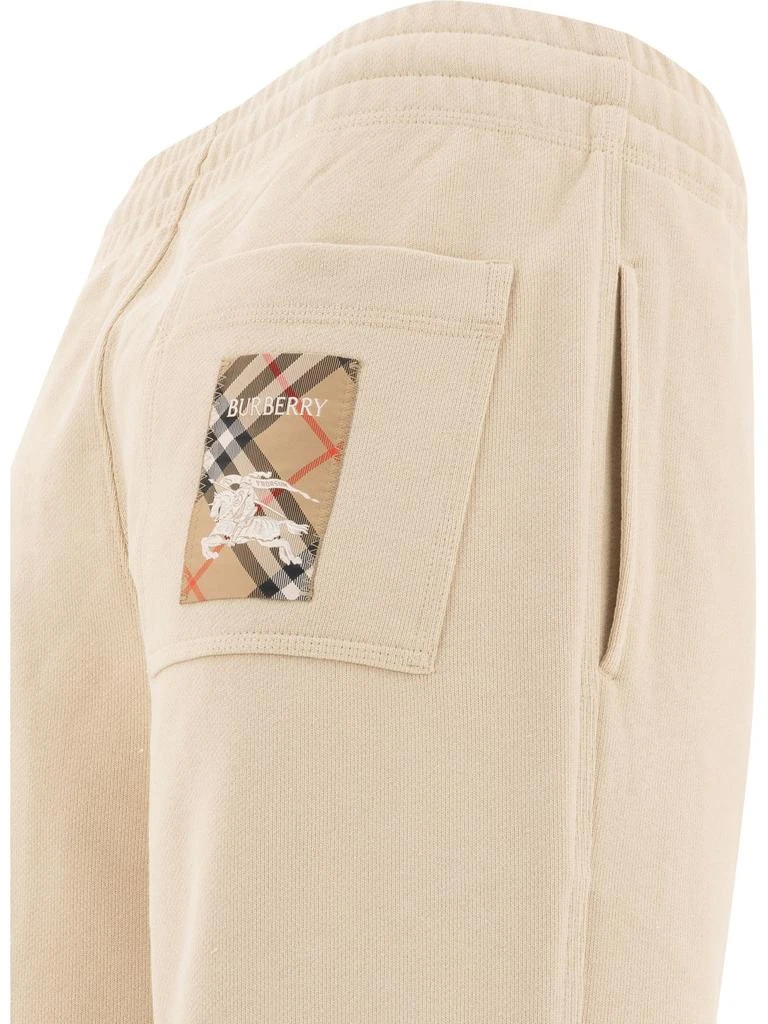 Burberry Burberry Checked Patch Track Pants 4