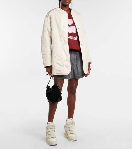 Isabel Marant Himemma reversible faux shearling jacket 6