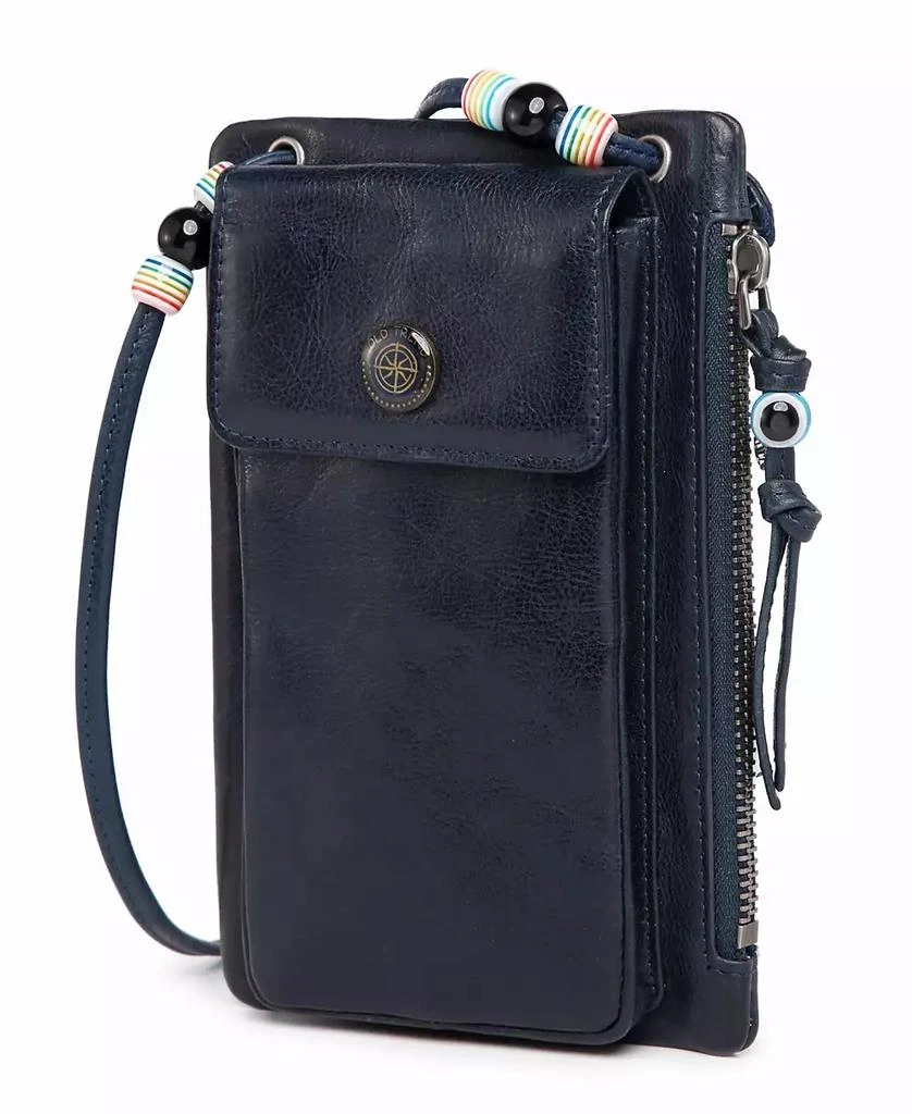 OLD TREND Women's Genuine Leather Northwood Phone Carrier 9