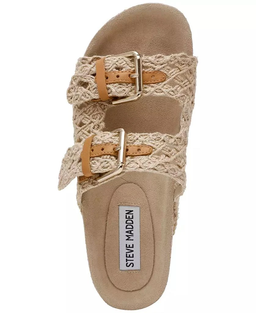 Steve Madden Women's Kali High Platform Footbed Sandals 4