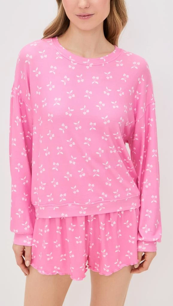 Z Supply Cherry Long Sleeve Top 1