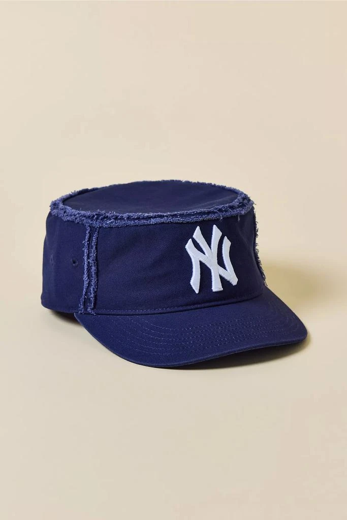 Mitchell & Ness Yankees Distressed Navy Ribbon Cap Mitchell & Ness MLB New York Yankees Tapestry Pro Pinch  main image 4