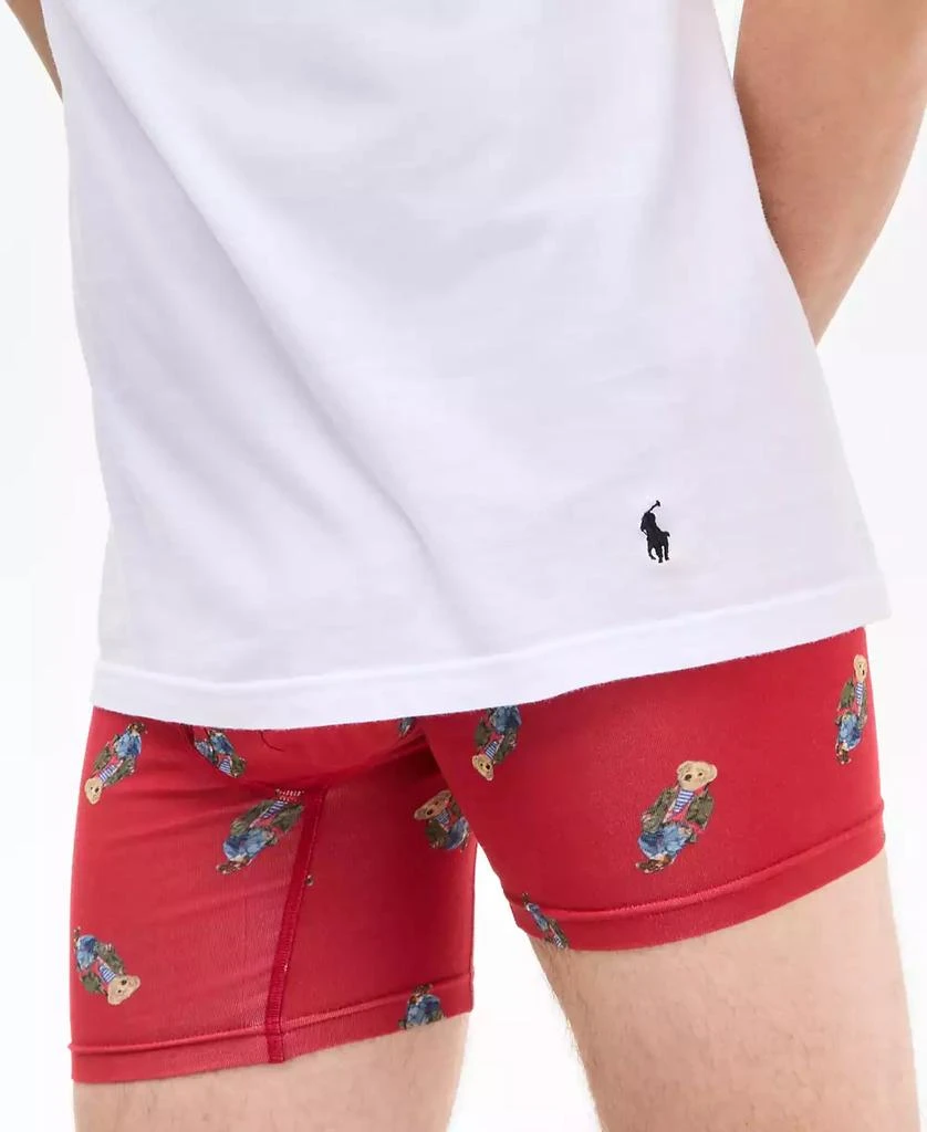 Ralph Lauren Men's 5+1 Free Bonus Classic-Fit Crewneck Undershirts Pack 5