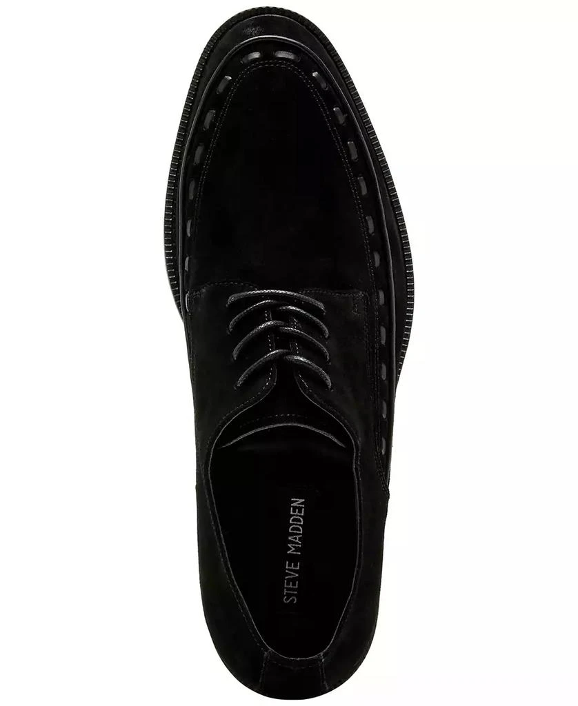 Steve Madden Men's Sovereign Suede Lace-Up Loafer 6