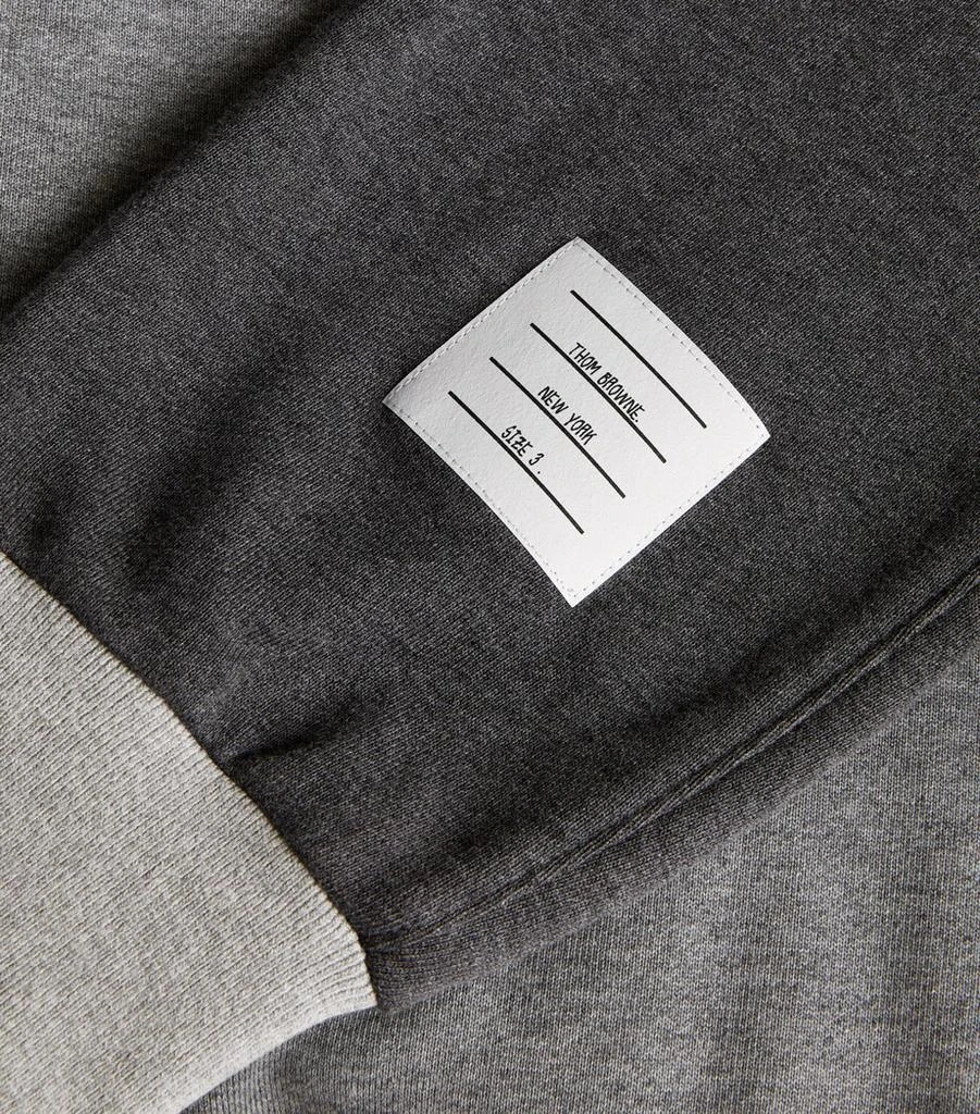 Thom Browne Two-Tone 4-Bar Sweatpants 5