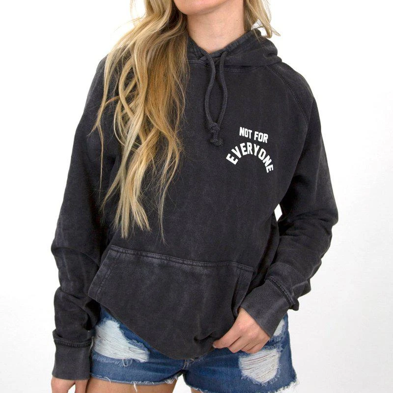 LULUSIMONSTUDIO Not For Everyone Vintage Hoodie 1