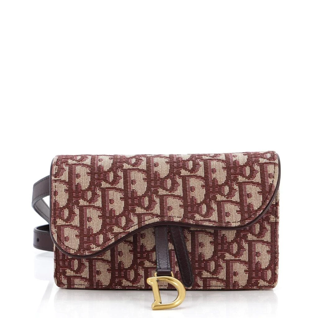 Dior Saddle Rectangular Belt Bag Oblique Canvas 1