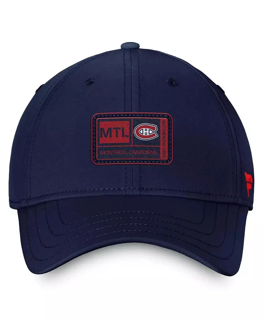 Fanatics Men's Navy Montreal Canadiens Authentic Pro Training Camp Flex Hat 4