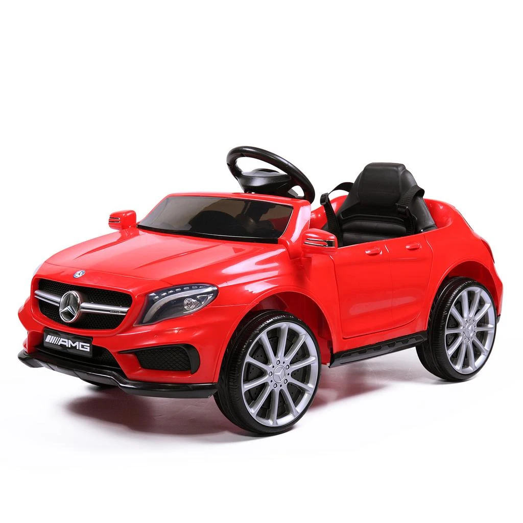 Streamdale Furniture Streamdale Mercedes-Benz Licensed Red Electric Ride-On Car with Remote Control 5