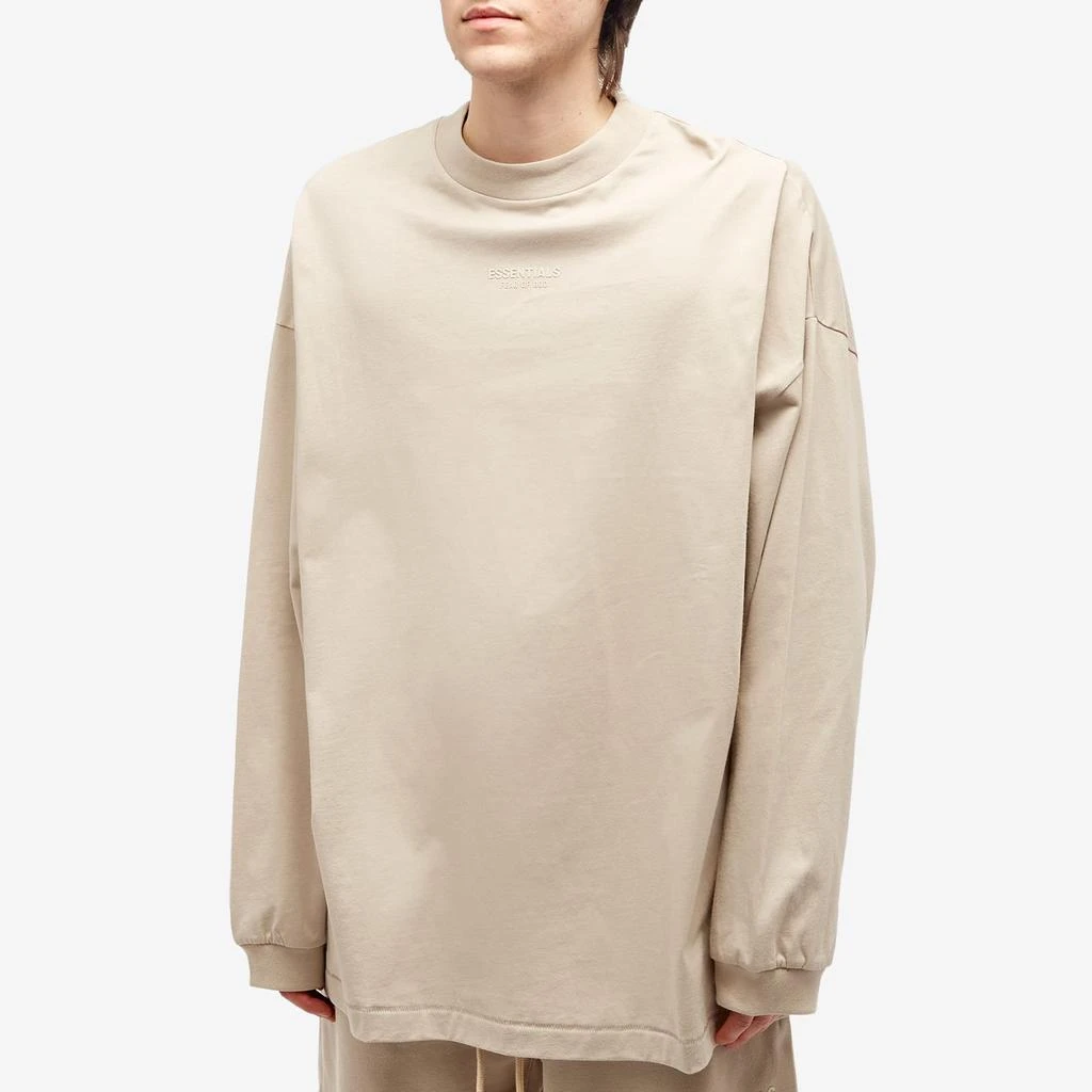 Essentials Fear of God Essentials Essentials Long Sleeve T-Shirt - Silver Cloud 2