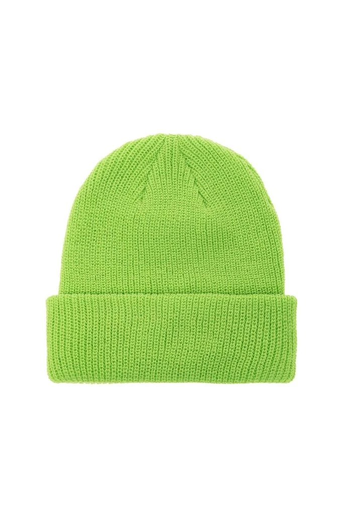 Stüssy Stüssy Logo Embroidered Turn-Up Hem Knitted Beanie 2