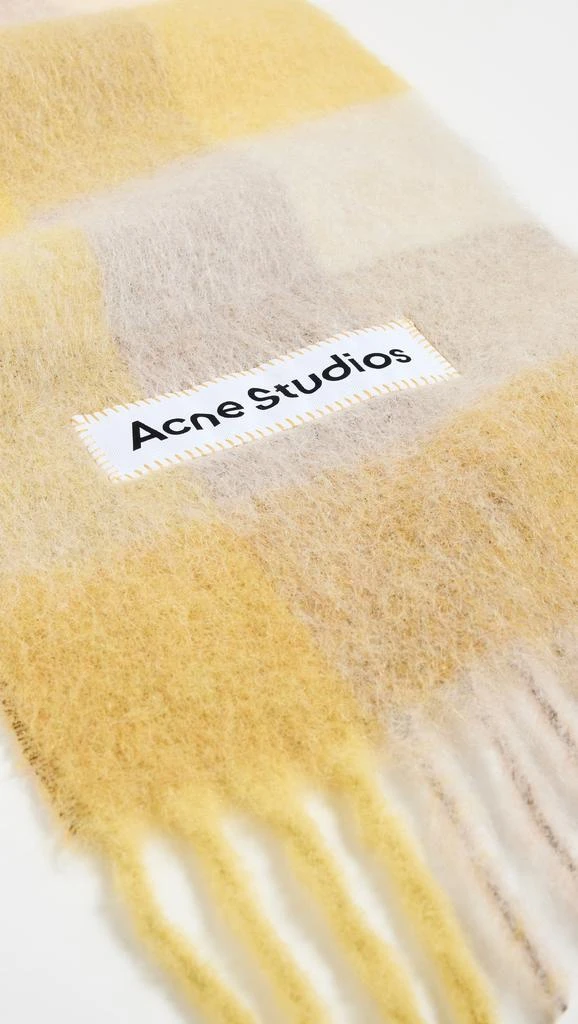 Acne Studios Checked Scarf 3