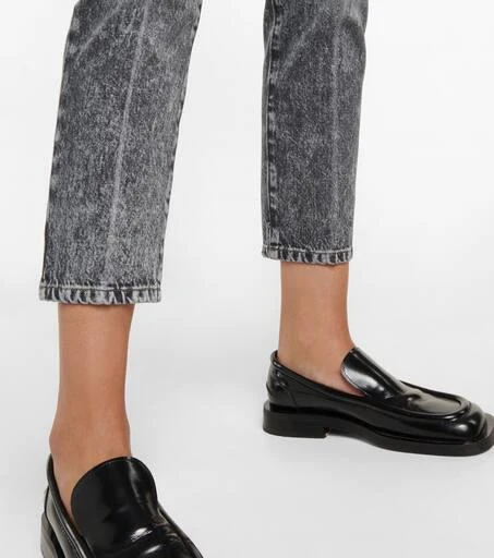 FRAME Le Nouveau mid-rise straight jeans 5