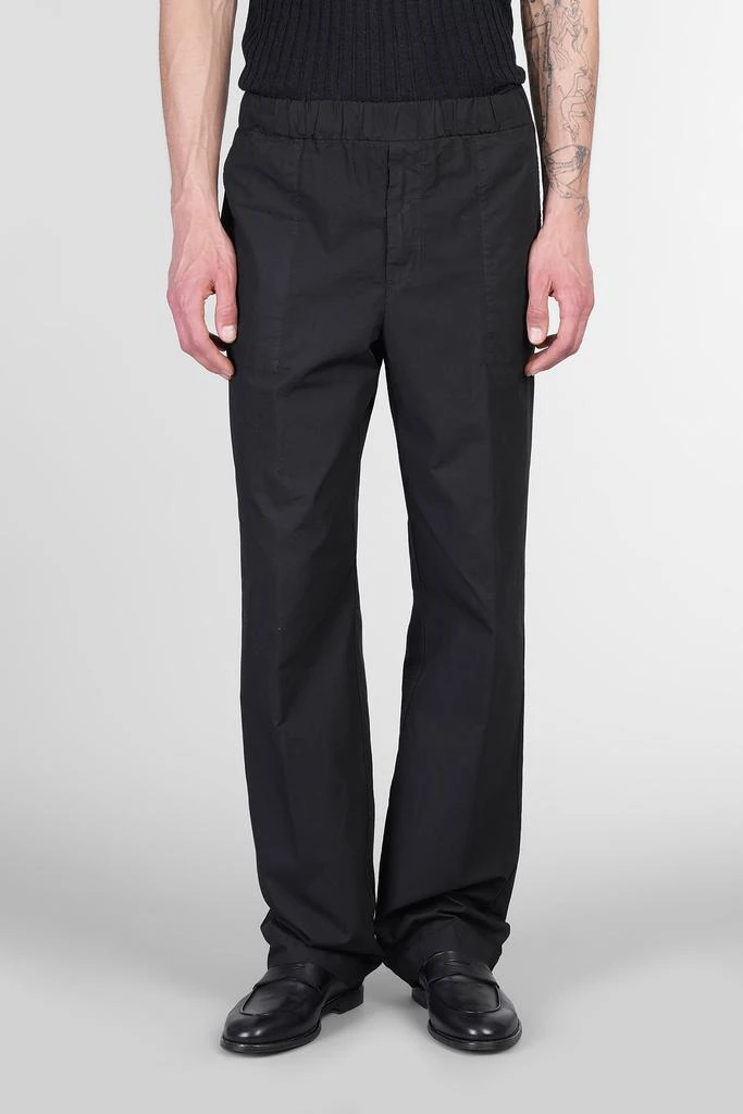 MAURO GRIFONI Pants In Black Cotton 1