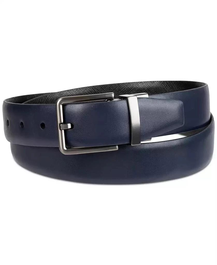 Calvin Klein Men's Reversible Textured Dress Belt, Created for Macy's 7