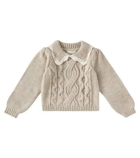 Rylee + Cru Alice cable-knit sweater 1