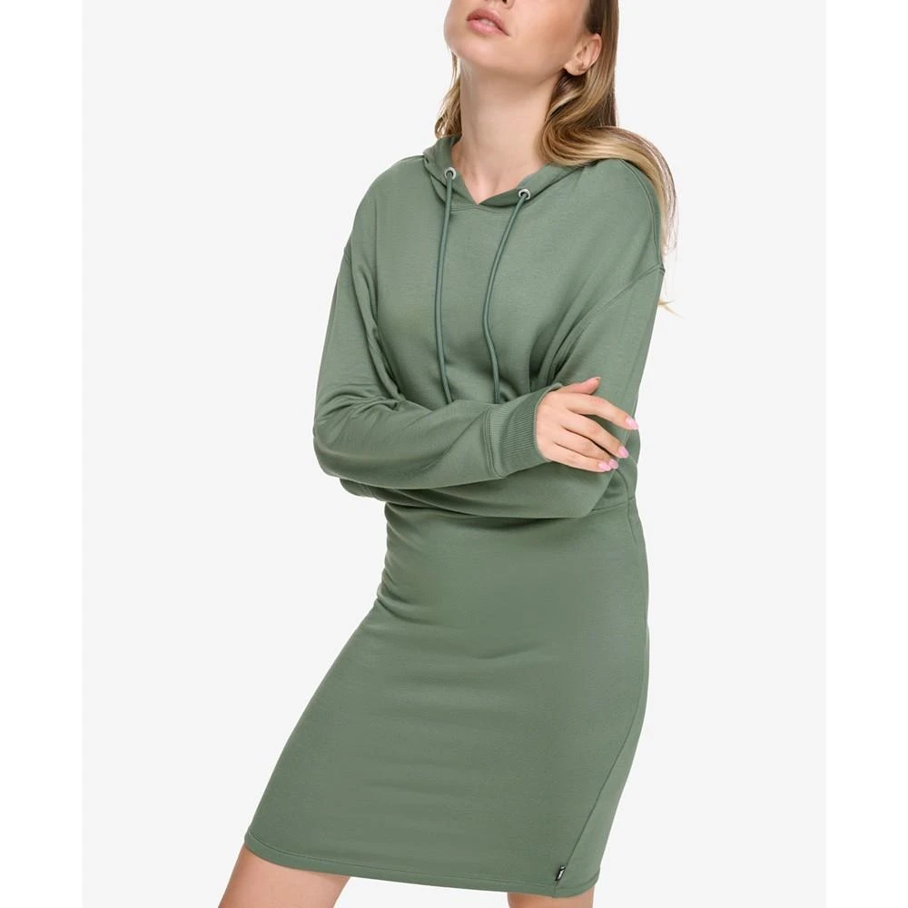 DKNY Women's Long-Sleeve Hoodie Dress 3