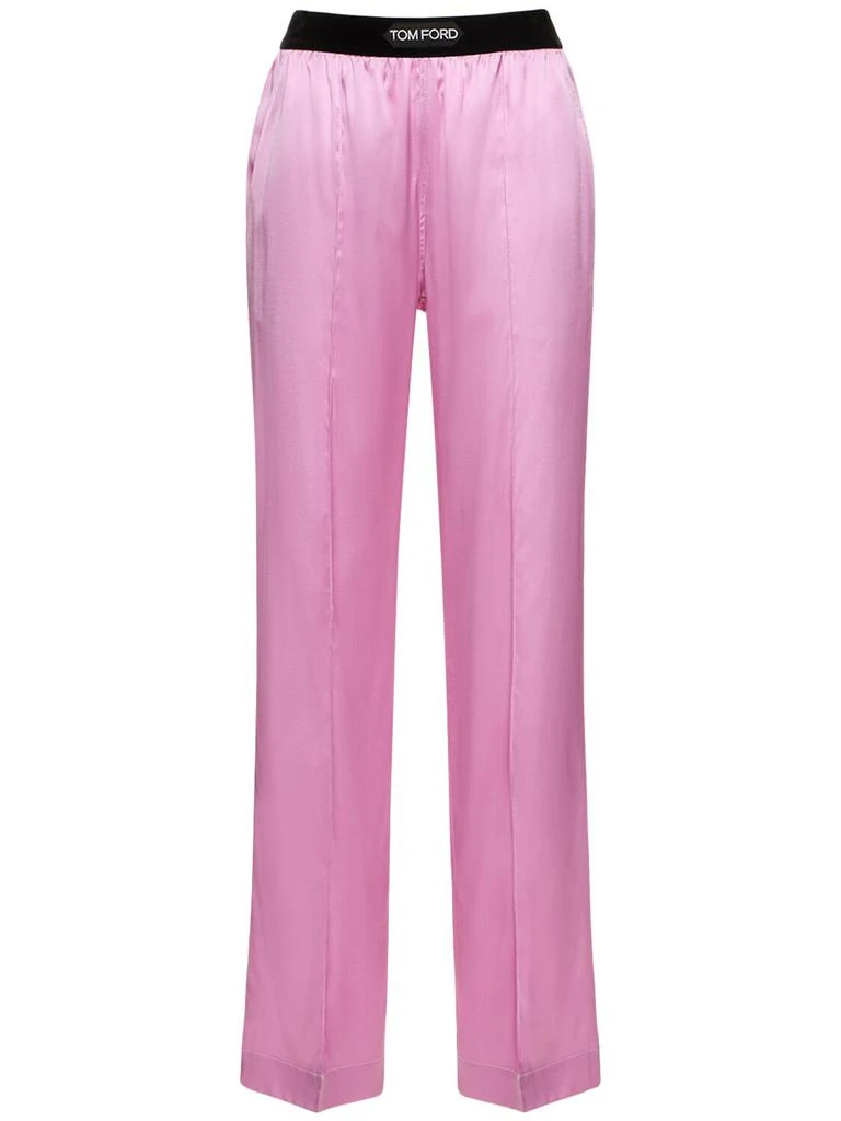 TOM FORD Silk Satin Pajama Pants 1