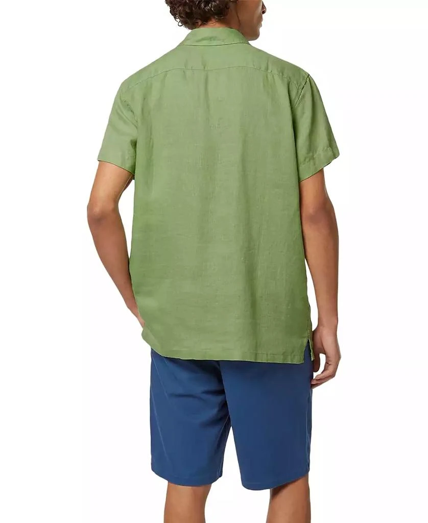 Scotch & Soda Men's Short-Sleeve Linen Shirt 4