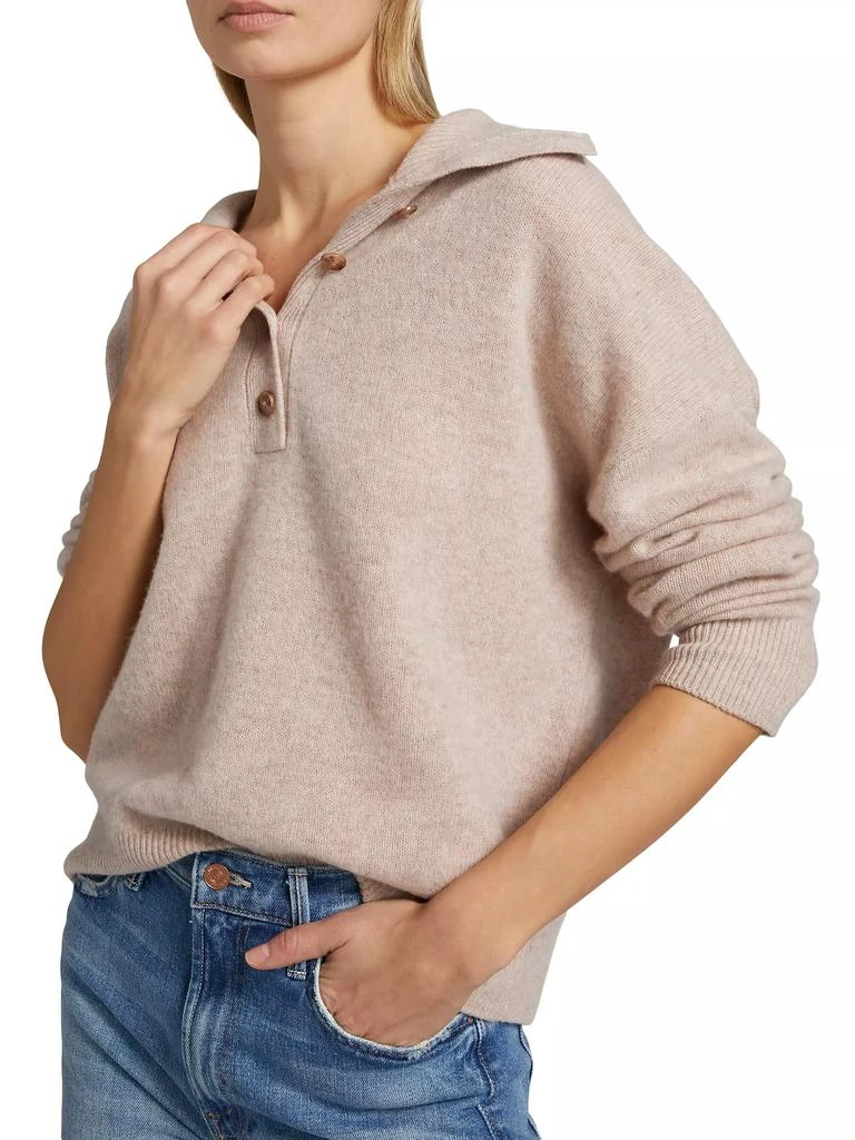 REISS Wool-Cashmere Polo Sweater 6