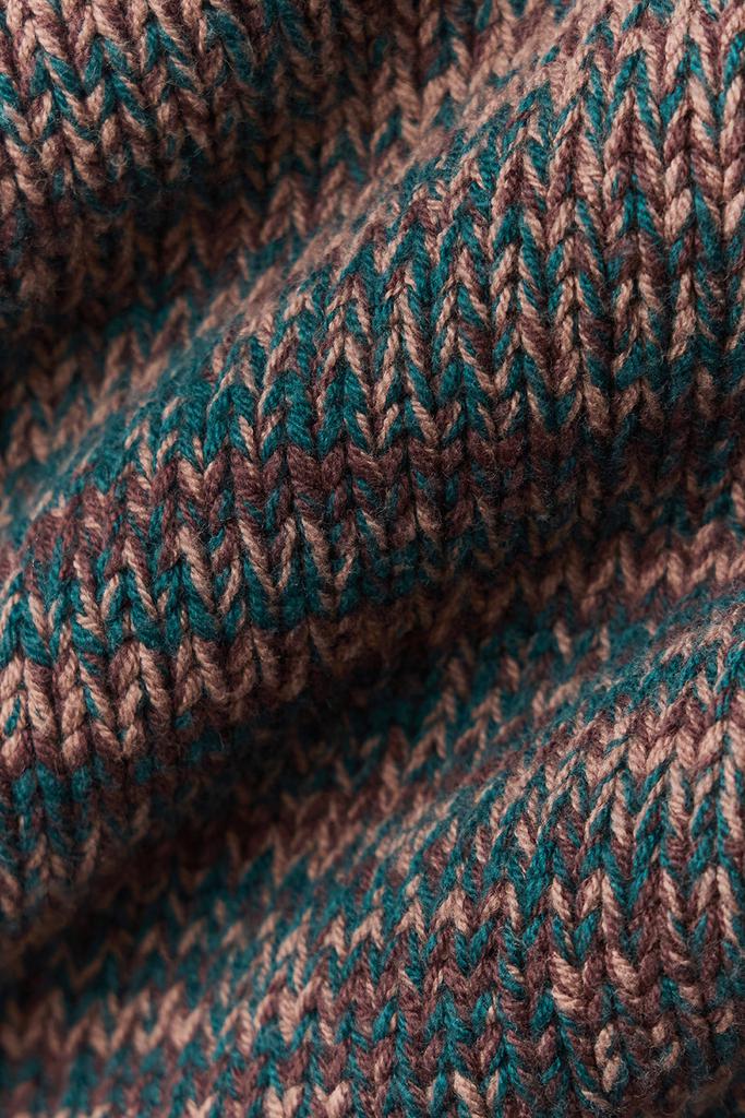 Alo Stage Sweater Puffer - Brown Multi - Coats - Compare