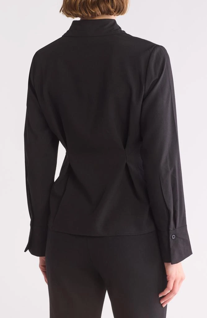 PATRIZIA LUCA Cinched Waist Blouse 2