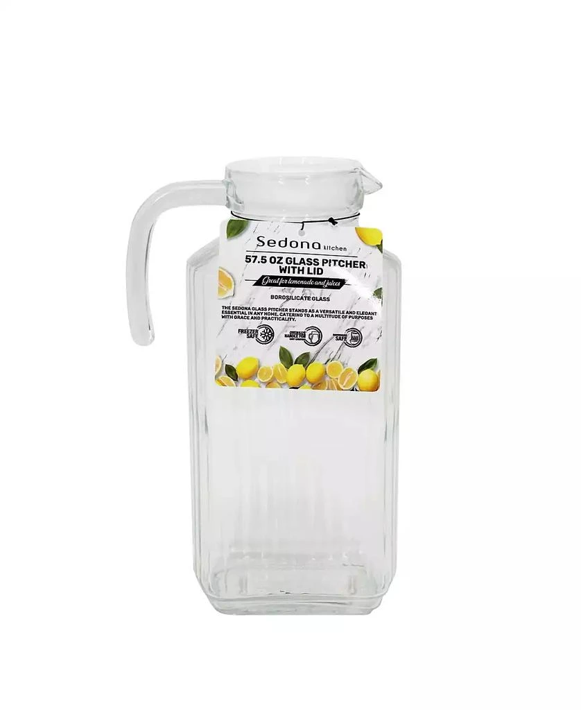 Sedona Kitchen Sedona 57.5 oz Glass Pitcher 4