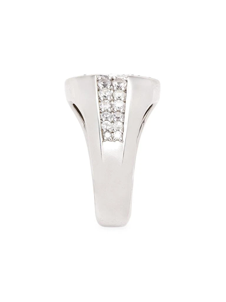 Effy Sterling Silver 
2.52 TCW Sapphire 
White Sapphire Ring 4